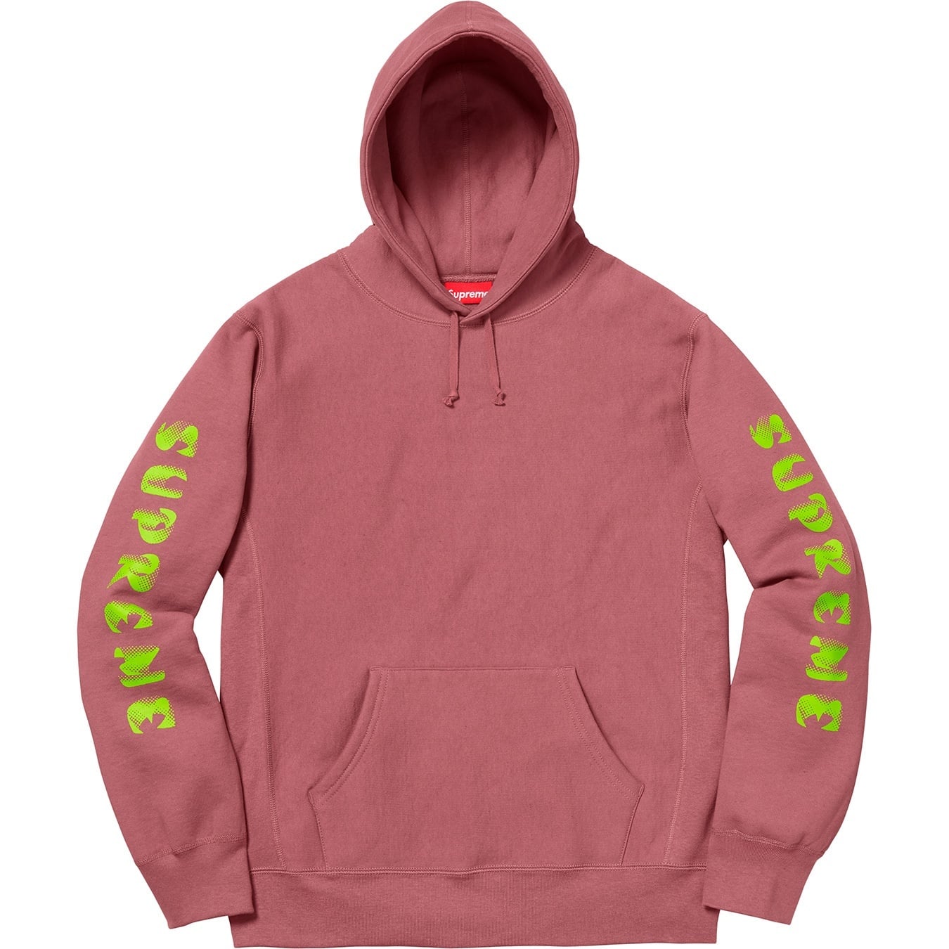 Gradient Sleeve Hooded Sweatshirt view 3